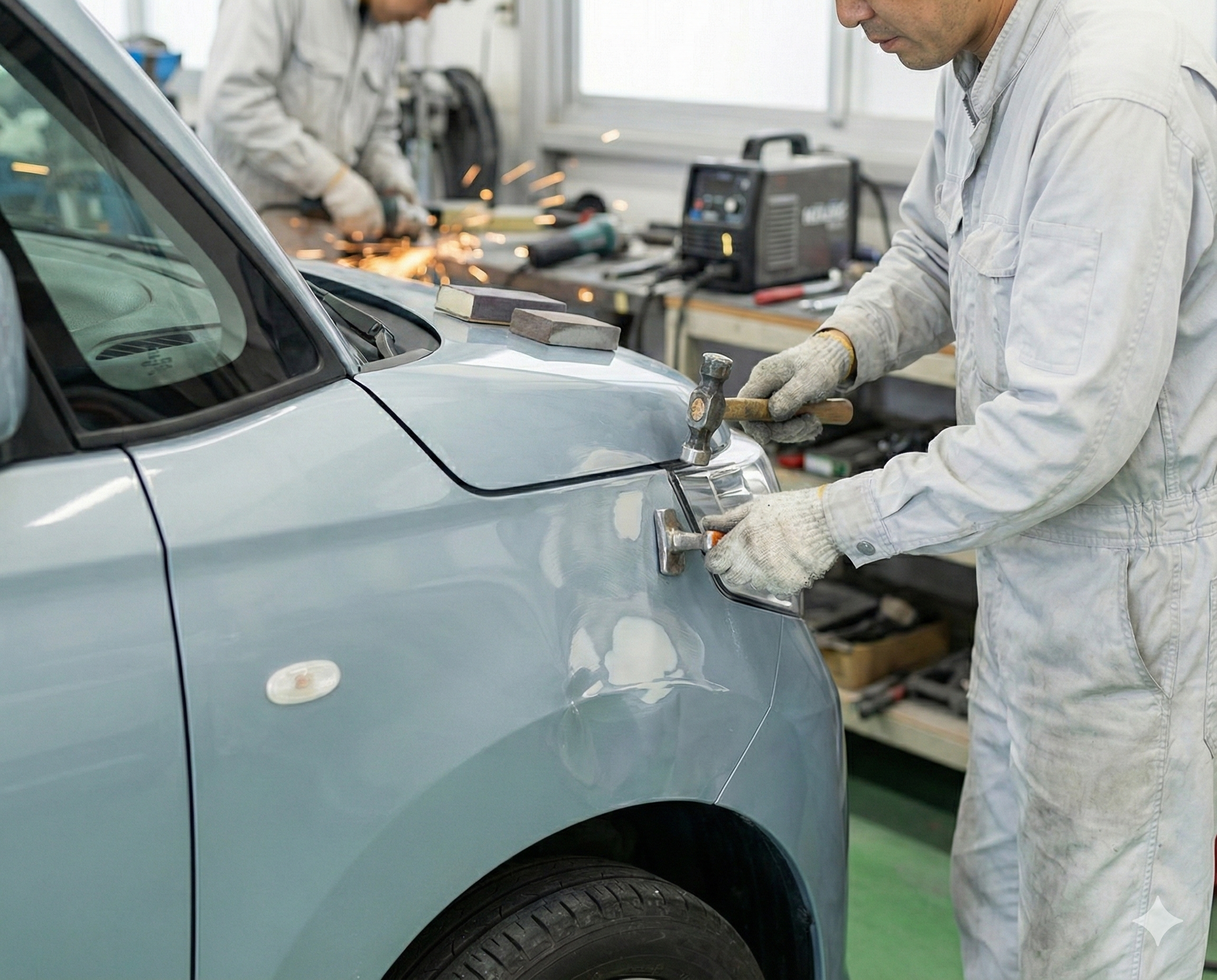 鈑金修理の取次